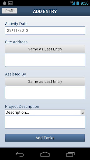Skills Profiler Screen 3