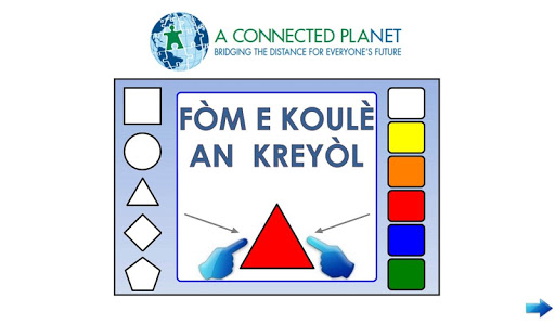 Android application ACP Fòm e Koulè an Kreyòl screenshort