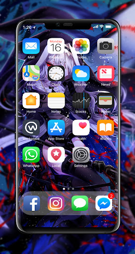 Badass Anime Girl Wallpaper