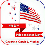 Happy 4th July Greeting : 4th July Wishes 2017 icon