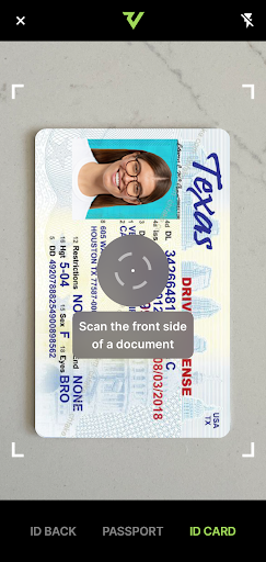 Android application Vyyer Scan screenshort