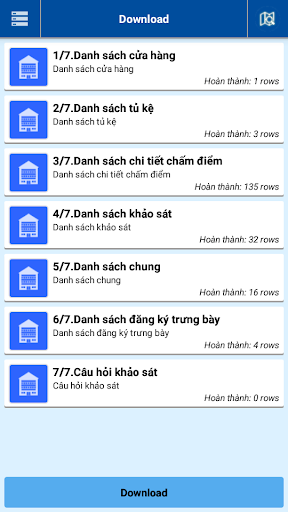 Android application Blueforce OP screenshort