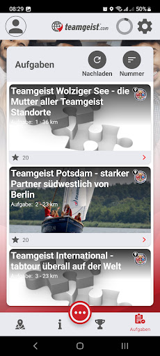 teamgeist Events Screen 3