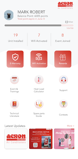 Android application Acson Guru Club screenshort