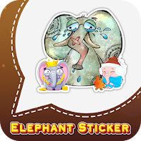 Elephant Sticker For WhatsApp  Elephant WASticker