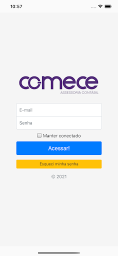 Android application Comece Contábil screenshort