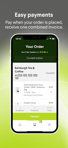 Orders Made Simple Screen 3
