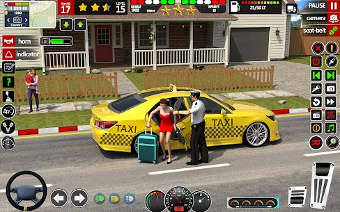 City Taxi Driving: Car Game 7