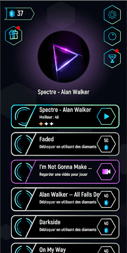 Tiles Hop EDM Rush Ball