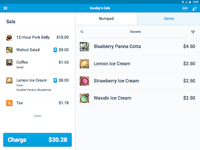 PayPal Here™ - Point of Sale Screenshot