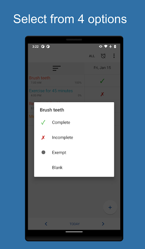 Daily Task Tracker Screen 2
