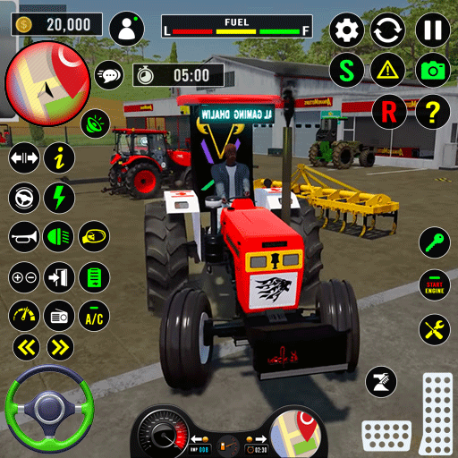 Tractor Game: Farming Games 3d  Icon