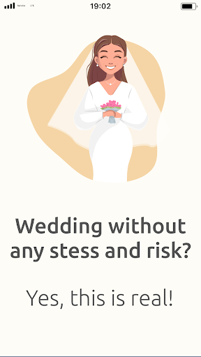 Android application No Stress Wedding screenshort