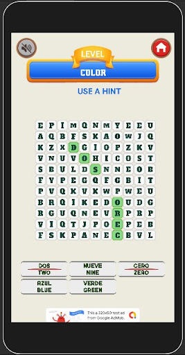Hidden Words with Mystery Word Screen 3