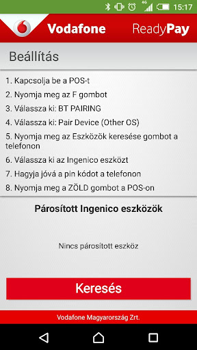 Vodafone ReadyPay Screen 3