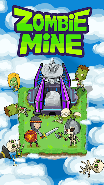 Zombie Mine - survival craft banner