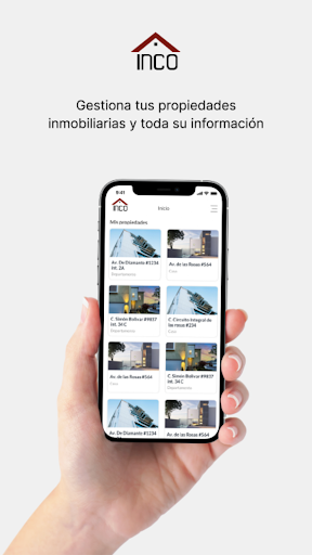 Android application Inco screenshort
