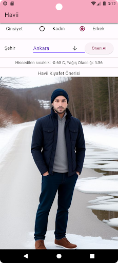Android application Havii screenshort