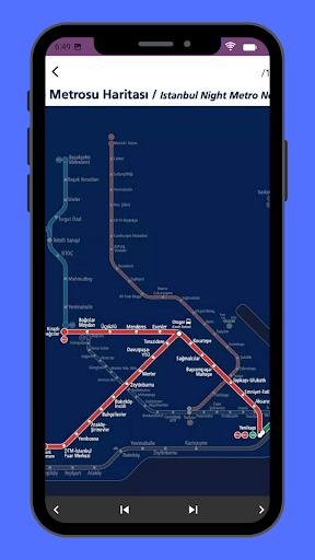 Metro Istanbul Map 2024 Screen 3
