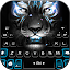 Fierce Neon Tiger Keyboard Bac