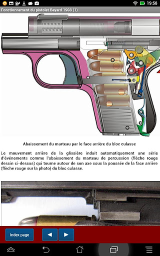 Pistolet Pieper Bayard 1908