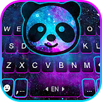 Cover Image of Download Smile Galaxy Panda Keyboard Ba  APK