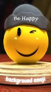 Emoji wallpaper 4k - smiley