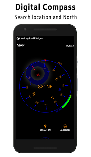 Digital Compass for Android Screen 2