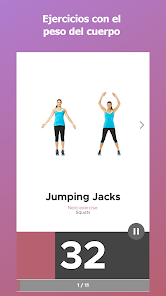Captura de Pantalla 4 Entrenamiento Mujeres android