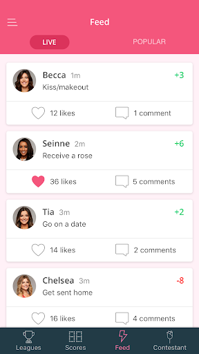 Android application The Rose League screenshort