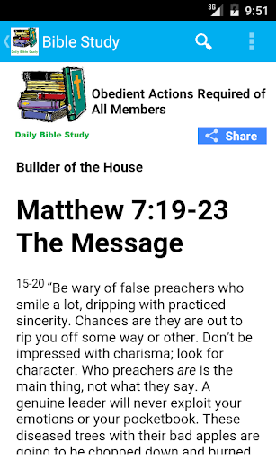 Daily Bible Study Reflections Screen 3