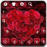 Red Love Rose Keyboard icon