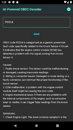 AI Mechanic Screen 2
