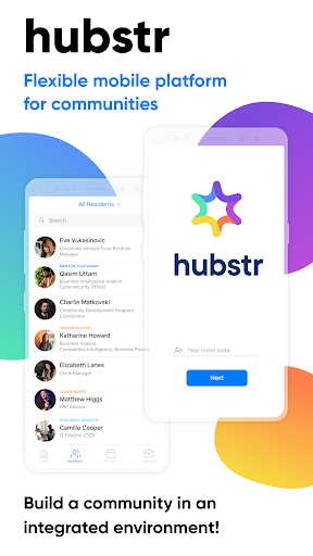 Android application Hubstr screenshort