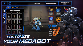 Game screenshot MEDABOTS: Card Battle RPG Game hack