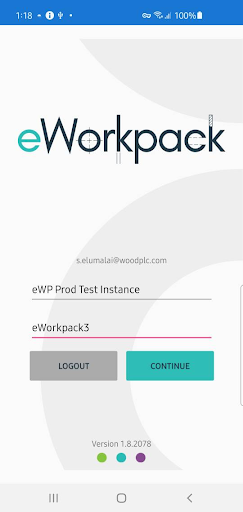 Wood.eWorkpack Screen 2