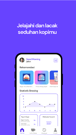 Android application Bruwfier - Aplikasi Seduh Kopi screenshort