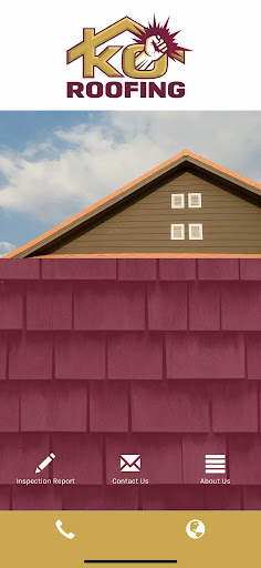 Android application KO Roofing screenshort