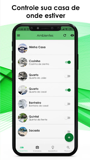 Android application Coisas Espertas Home screenshort