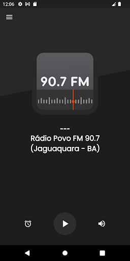 Android application Rádio Povo FM 90.7 screenshort