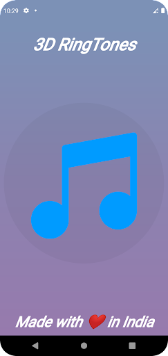 Android application 3D Sound Ringtones screenshort