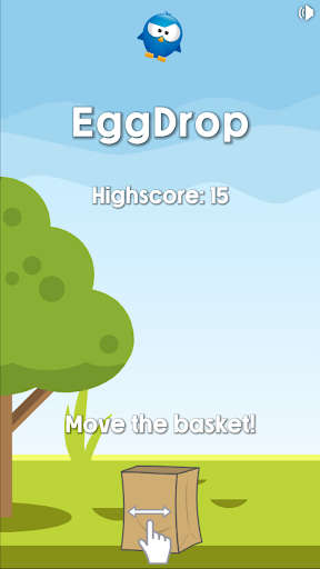 Android application Egg Drop screenshort