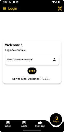 iDeal weddings Screen 2