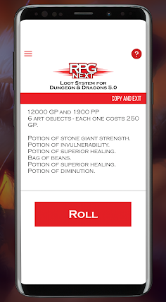 RPG Next DnD Loots - Screenshot 4