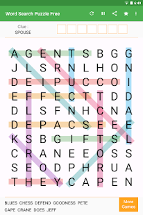 Word Search Puzzles Game Screenshot