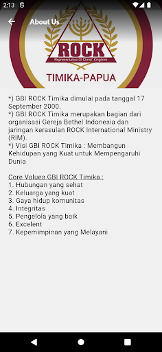 ROCK TIMIKA
