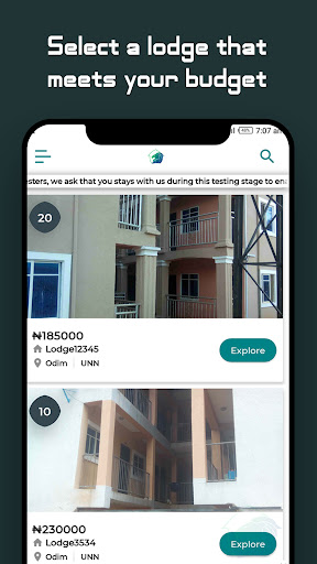 Android application Roar screenshort