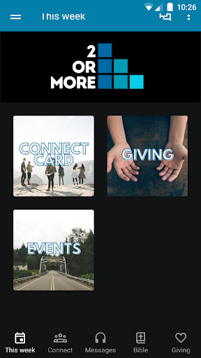 Android application 2 Or More Church screenshort