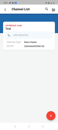 GAD Salesfokuz Screen 2