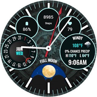 Tiempo Vago Watch Face screenshot 8